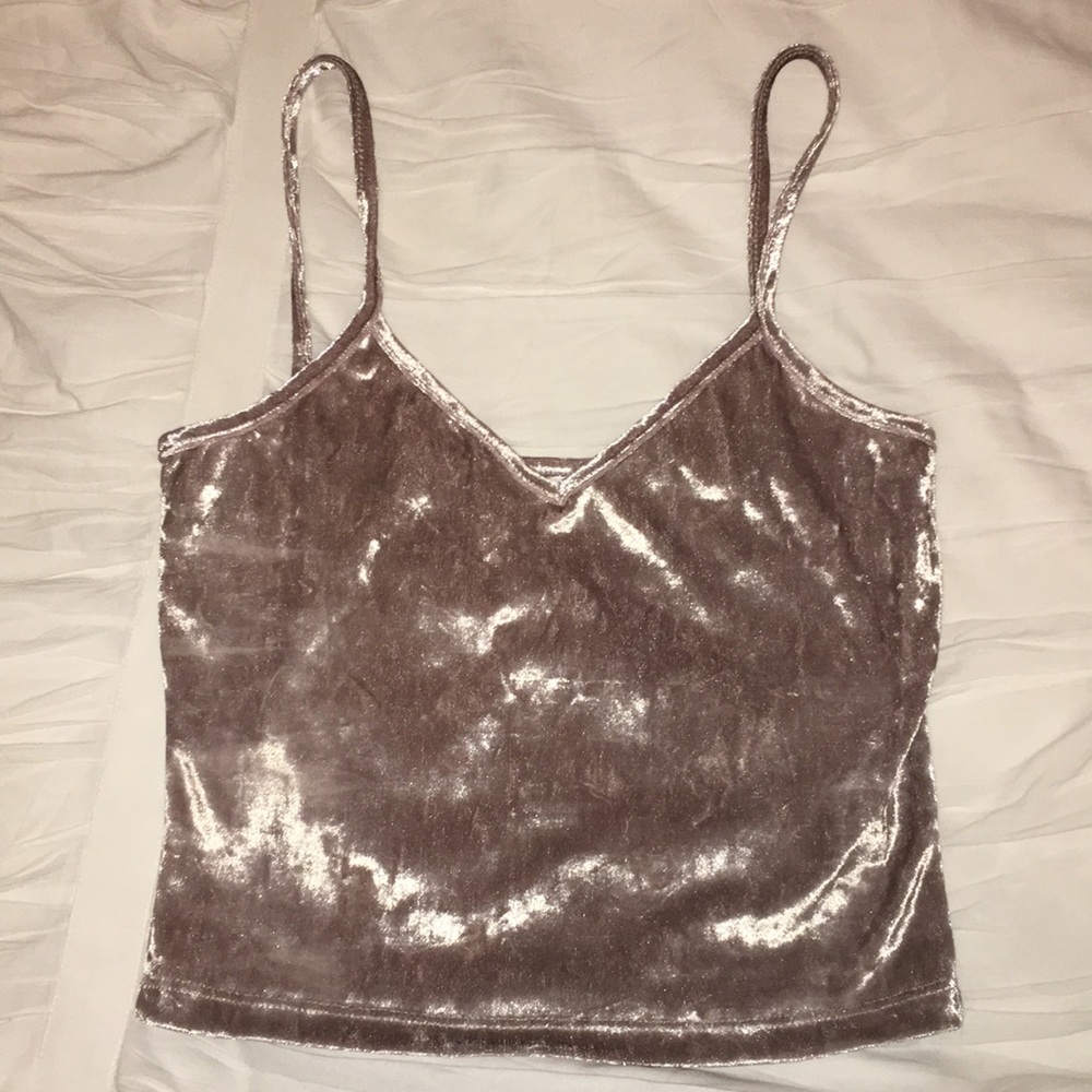 URBAN OUTFITTERS: Pink/Gold Tank Top